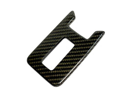 MCLAREN 650S/ 675LT MSO GLOSS CARBON PASSENGER WINDOW SWITCH COVER 11M1112CP.02