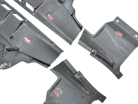 FERRARI F430 16M CARBON COMPLETE ENGINE COVER KIT