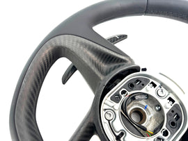 MCLAREN 720S SMOOTH LEATHER/ CARBON STEERING WHEEL 14NA333MP-14SW244