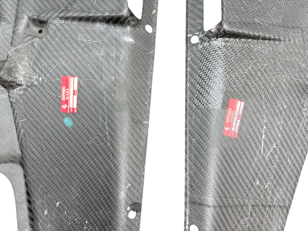 FERRARI F430 16M CARBON COMPLETE ENGINE COVER KIT