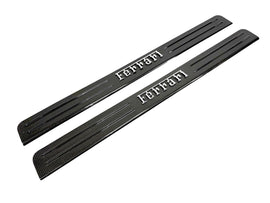 FERRARI 488/ F8 CARBON ENTRANCE SILLS KICK PLATES - PAIR 86538200 86538300