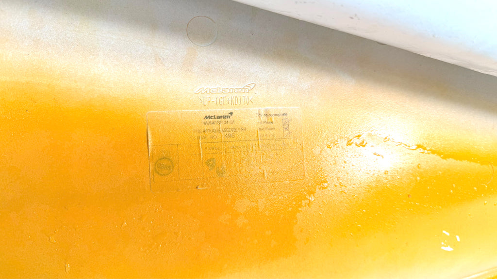 MCLAREN 720S 765LT SPIDER APPLIQUE DOOR RH - 14A2941SP (MCLAREN ORANGE)