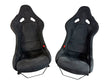 Load image into Gallery viewer, MCLAREN 720S/ 750S MSO BLACK ALCANTARA CARBON RACING SEATS 14NA035CP/ 14NA033CP