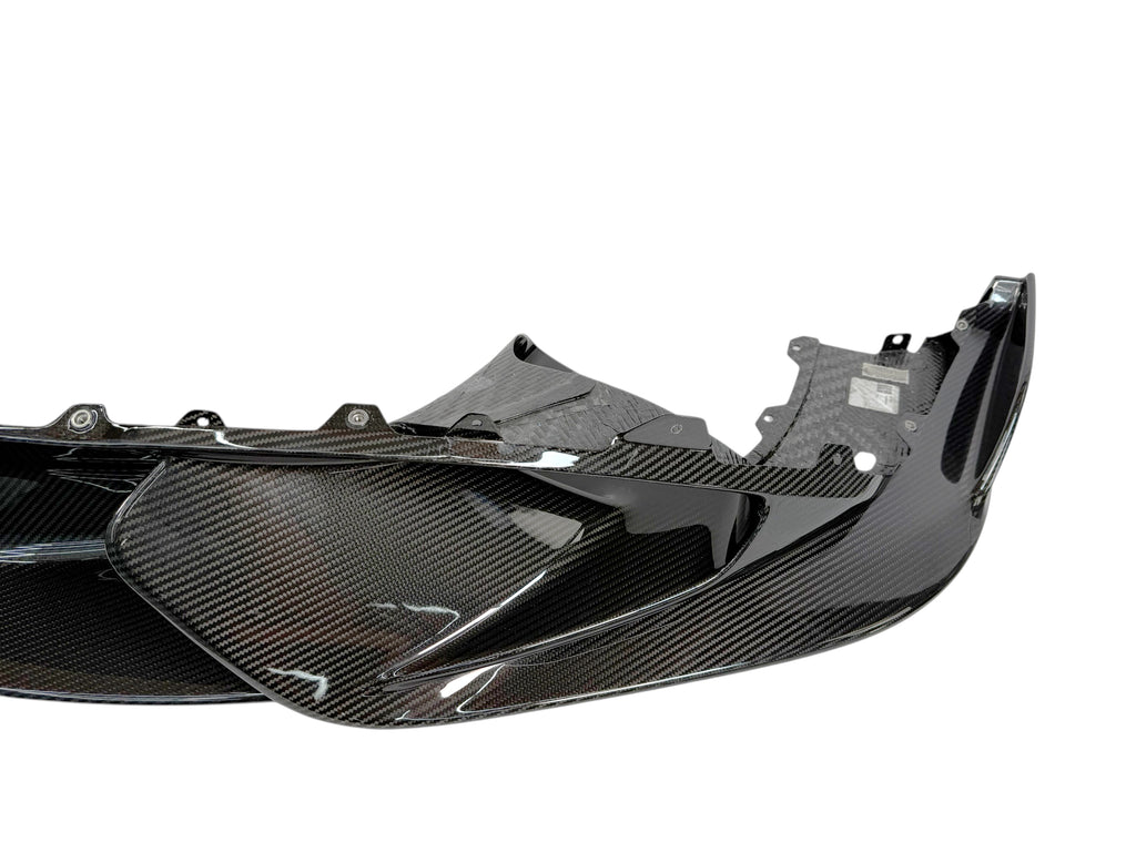 MCLAREN 765LT MSO VISIBLE CARBON FRONT SPLITTER 14AB975RP-CFG