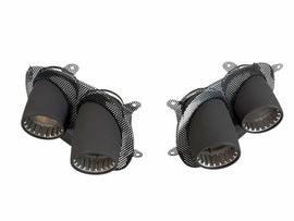 FERRARI ROMA MATTE BLACK EXHAUST TAILPIPE KIT 70005367