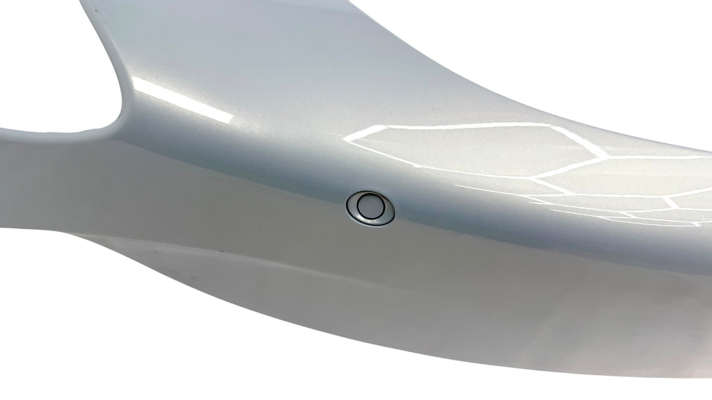 MCLAREN 720S FRONT BUMPER SKIN WITH PARKING SENSORS 14A0153CP (SUPERNOVA SILVER)