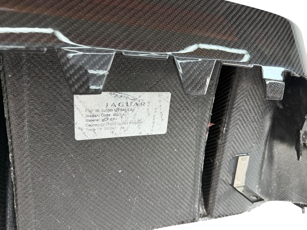 JAGUAR F-TYPE PROJECT 7 REAR CARBON DIFFUSER GX5M-17F846-CA