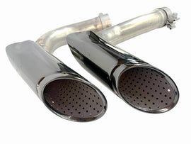 LAMBORGHINI URUS GLOSS BLACK EXHAUST TIPS SET 4ML253682AP 4ML253682AQ