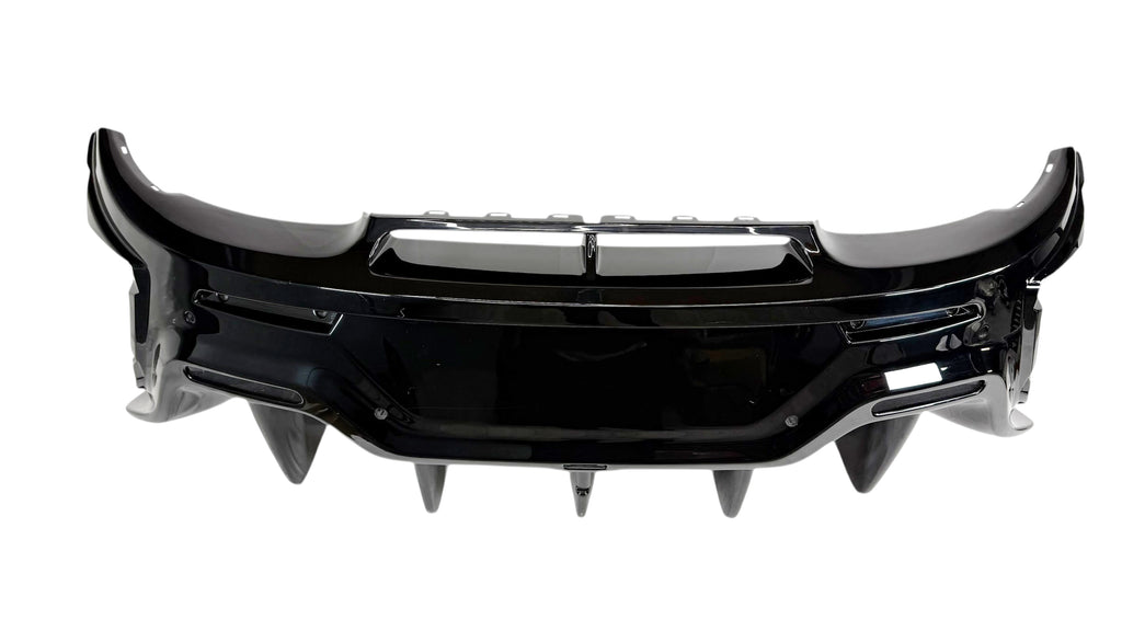 MCLAREN 600LT REAR BUMPER MSO BLACK 13AB831-RP-DP-SN-083