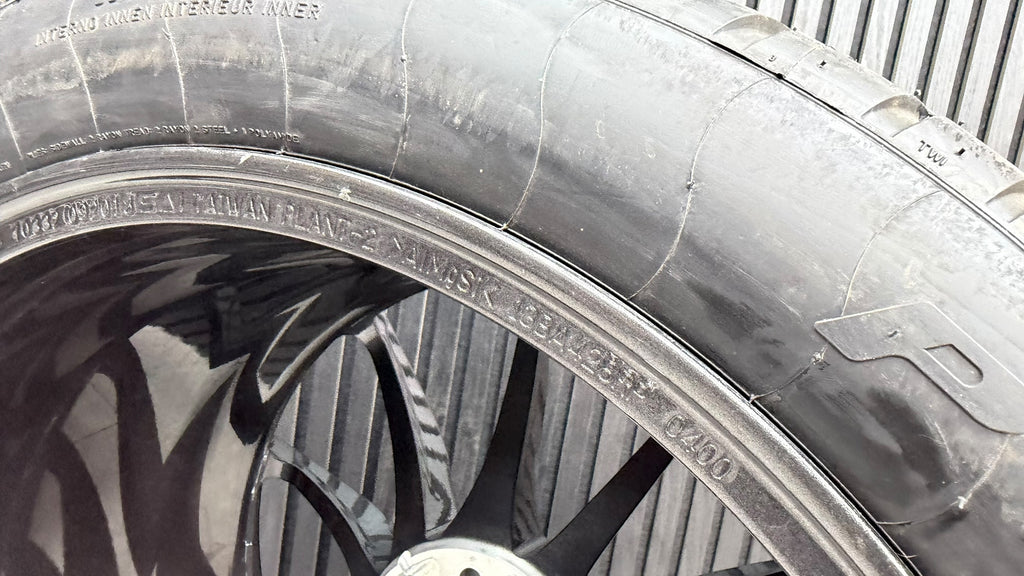 MCLAREN 600LT 10 SPOKE REAR ALLOY WHEEL WITH TROFEO-R 20X11J 13BA428RP (DIAMOND)