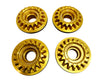 Load image into Gallery viewer, LAMBORGHINI GOLD CENTRE LOCK CLAMPING NUT SET 400898018B