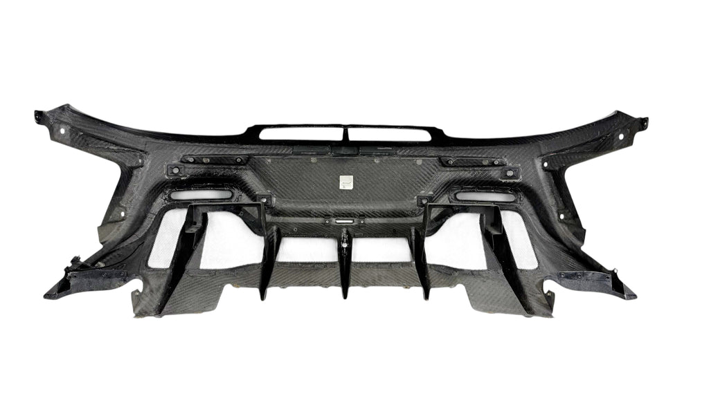 MCLAREN 600LT REAR BUMPER MSO BLACK 13AB831-RP-DP-SN-083