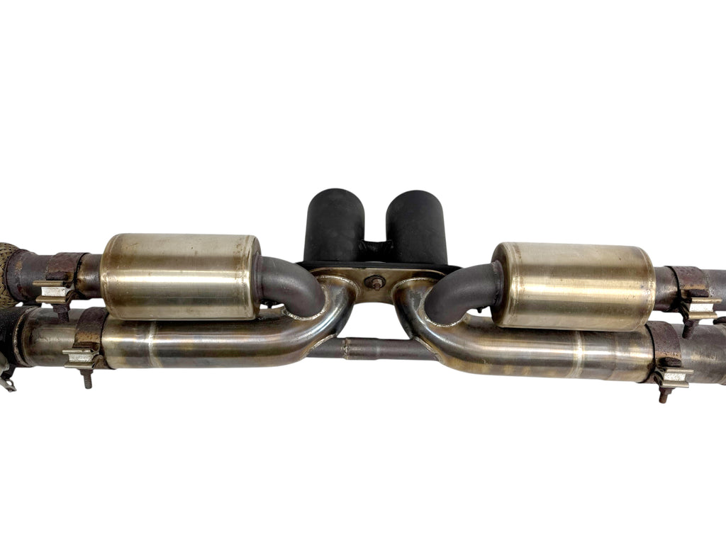PORSCHE 991 GT3/ GT3RS  INCONEL REAR X Pipe EXHAUST- VALVED by BROOKE RACING
