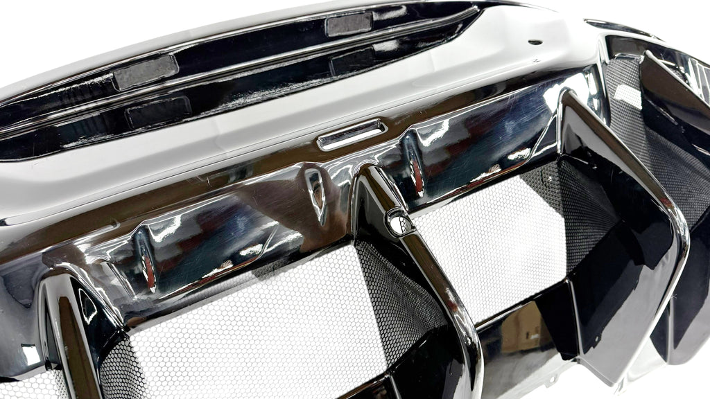 MCLAREN 600LT REAR BUMPER MSO BLACK 13AB831-RP-DP-SN-083