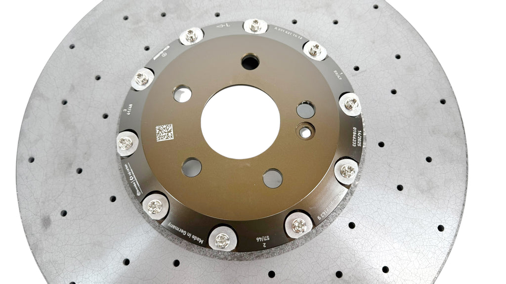 MERCEDES C63 E63 CLS63 GLC AMG FRONT LEFT CERAMIC DISC A2314211512