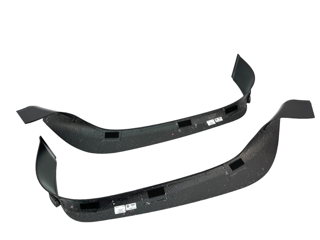 MCLAREN ARTURA MSO CARBON FIBRE EXTENDED DOOR SILL FINISHER 16NB733CP 16NB734CP