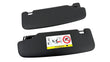 Load image into Gallery viewer, PORSCHE 992 BLACK LEATHER SUN VISOR SET 9P1857551 9P1857552