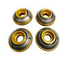 Load image into Gallery viewer, LAMBORGHINI GOLD CENTRE LOCK CLAMPING NUT SET 400898018B