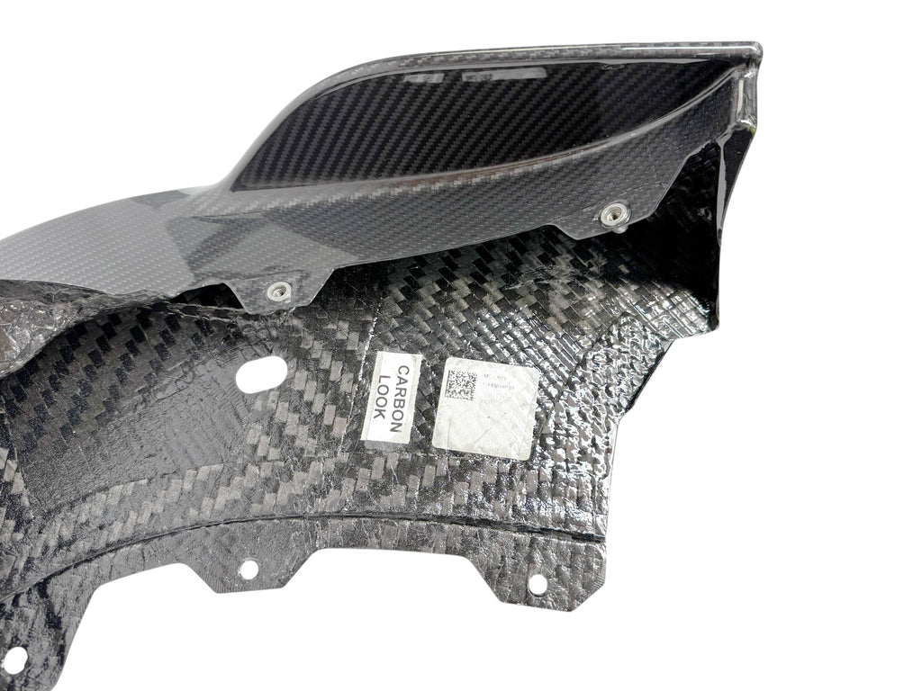 MCLAREN 765LT MSO VISIBLE CARBON FRONT SPLITTER 14AB975RP-CFG