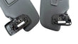 Load image into Gallery viewer, PORSCHE 992 BLACK LEATHER SUN VISOR SET 9P1857551 9P1857552