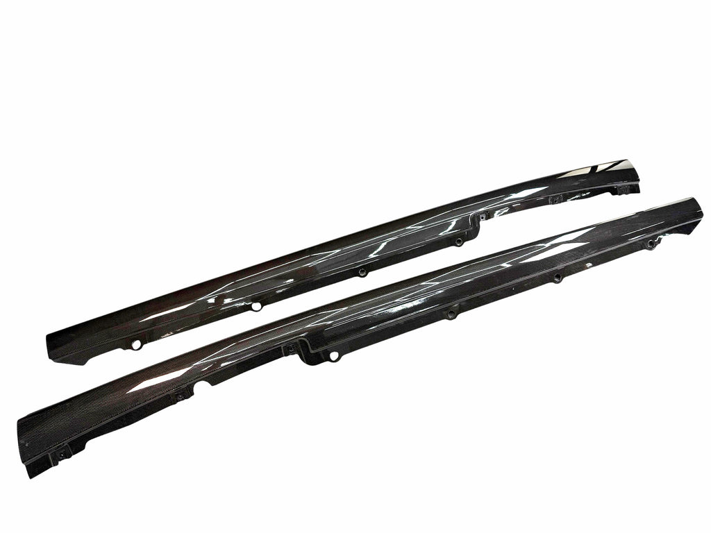 FERRARI 296 GLOSS CARBON SIDE SKIRTS SET 777177 777167