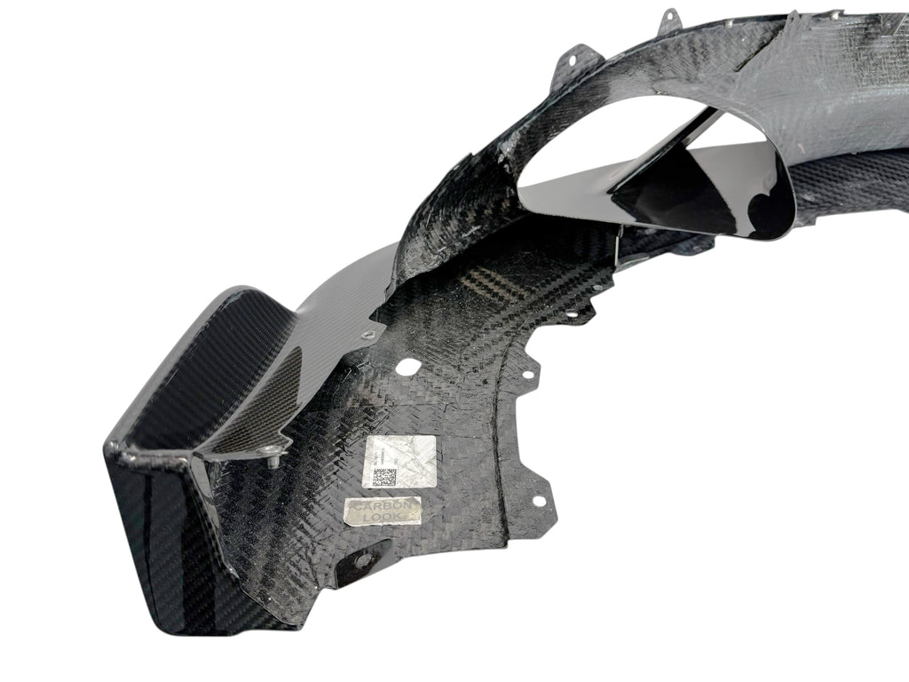 MCLAREN 765LT MSO VISIBLE CARBON FRONT SPLITTER 14AB975RP-CFG
