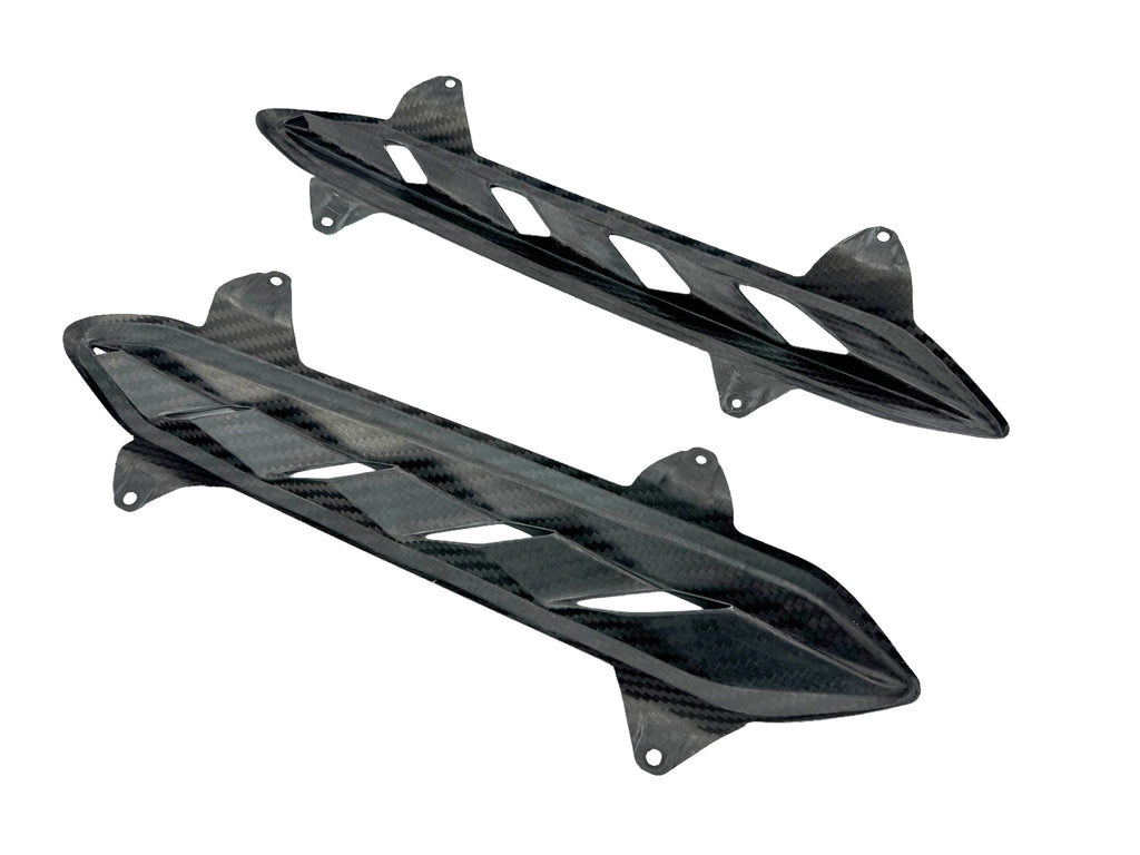 LAMBORGHINI URUS S/ PERFORMANTE FRONT BONNET GRILLS SET - MATT BLACK 4ML823087C