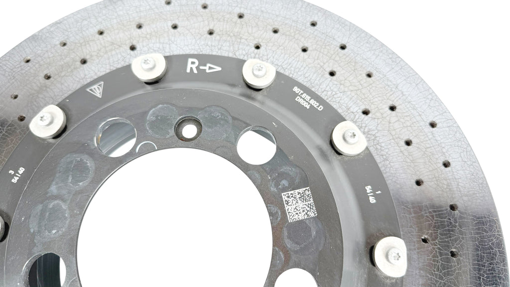 PORSCHE 992 GT3-RS REAR LEFT CERAMIC DISC 9GT615601D
