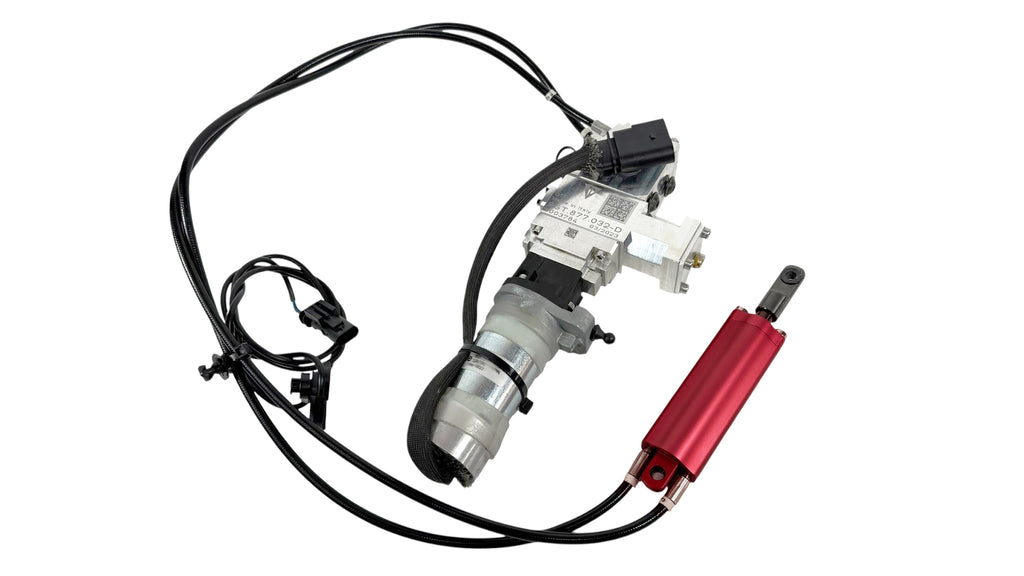 PORSCHE 992 GT3-RS SPOILER DRIVE UNIT HYDRAULIC CYLINDER RED 9GT877032D