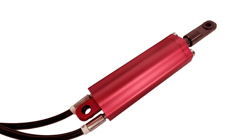 PORSCHE 992 GT3-RS SPOILER DRIVE UNIT HYDRAULIC CYLINDER RED 9GT877032D