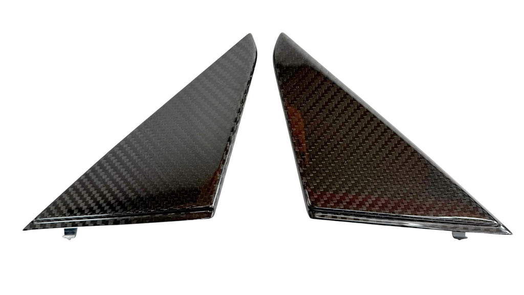 PORSCHE 992 GT3-RS WEISSACH CARBON DOOR CORNER COVER SET 992837307B