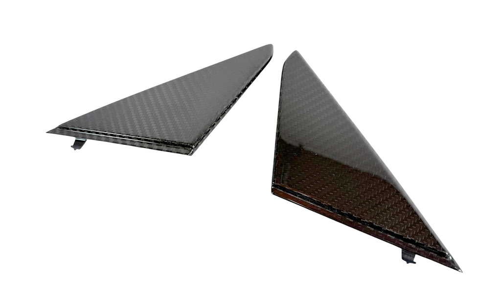 PORSCHE 992 GT3-RS WEISSACH CARBON DOOR CORNER COVER SET 992837307B