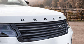 URBAN BONNET BADGE FOR RANGE ROVER - GLOSS BLACK
