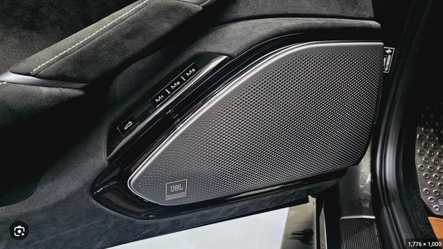 FERRARI ROMA LEFT DOOR CARBON "JBL" SPEAKER COVER 801349