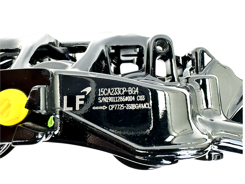 MCLAREN SENNA FRONT/REAR LEFT BRAKE CALIPERS - BLACK 15CA233CP