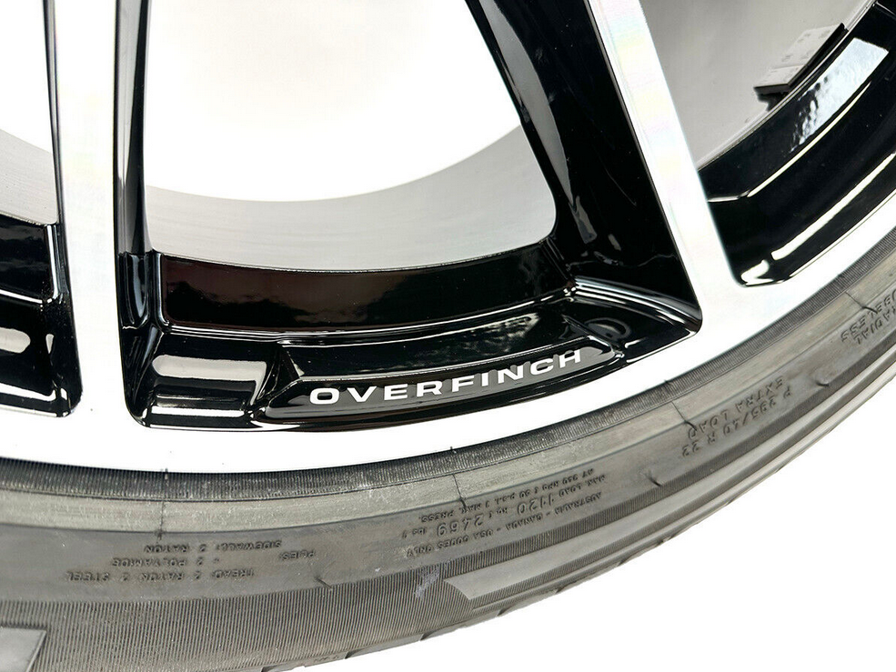 OVERFINCH 22″ LEGGERO FORGED ALLOY WHEELS WITH PIRELLI TYRES