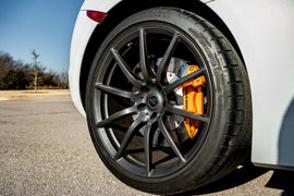 MCLAREN MP4 REAR RIGHT 4-POT IRON CALIPER (ORANGE ) 11C0074CP.04.01