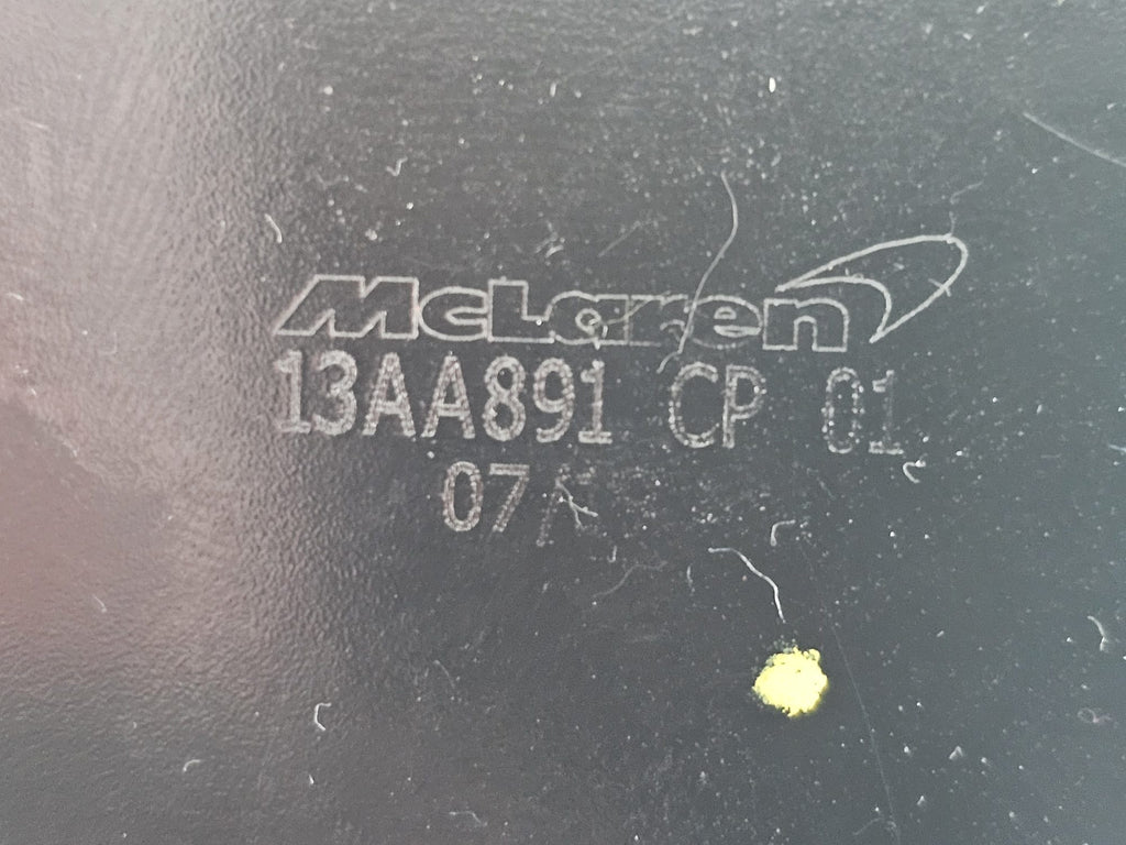MCLAREN 570S 2019 REAR LEFT QUARTER RADIATOR SUPPORT MOUNT BRACKET FRAME 13AA891CP