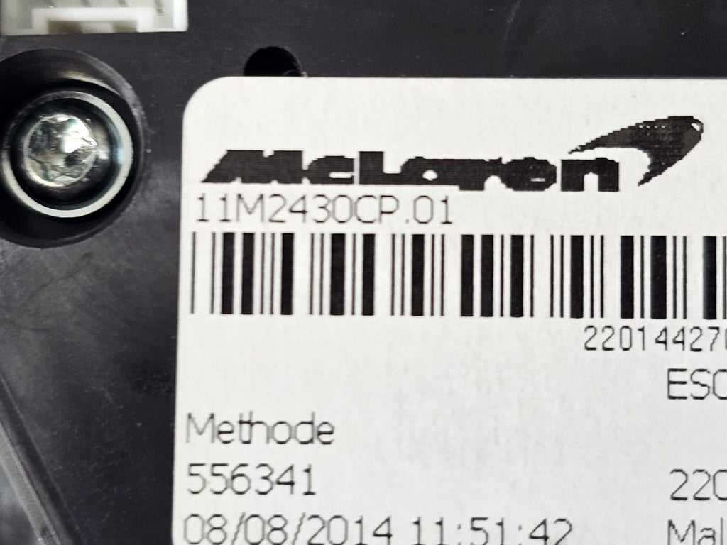 MCLAREN MP4/ 650S GLOSS CARBON FIBRE START BUTTON SWITCH PACK 11M2430CP
