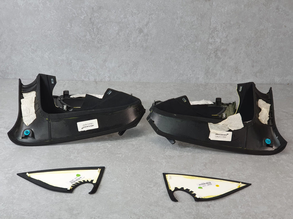 MCLAREN 600LT, COMPLETE UPPER REAR TRIM PANEL SET 13NA517MP/ 13NA518MP