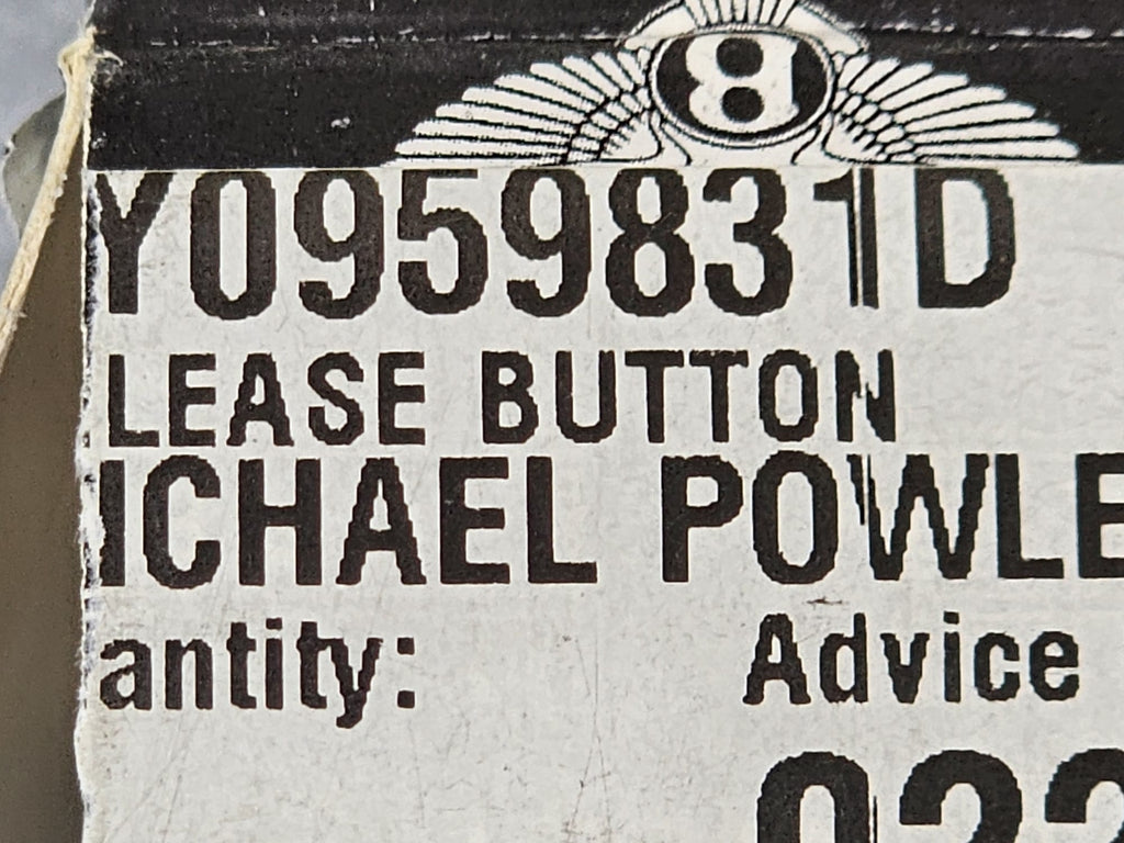 BENTLEY RELEASE BUTTON 3Y0959831D