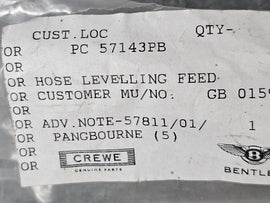 BENTLEY HOSE LEVELLING FEED PC57143PB