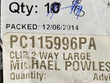Load image into Gallery viewer, BENTLEY CLIP 2 WAY LARGE PC115996PA