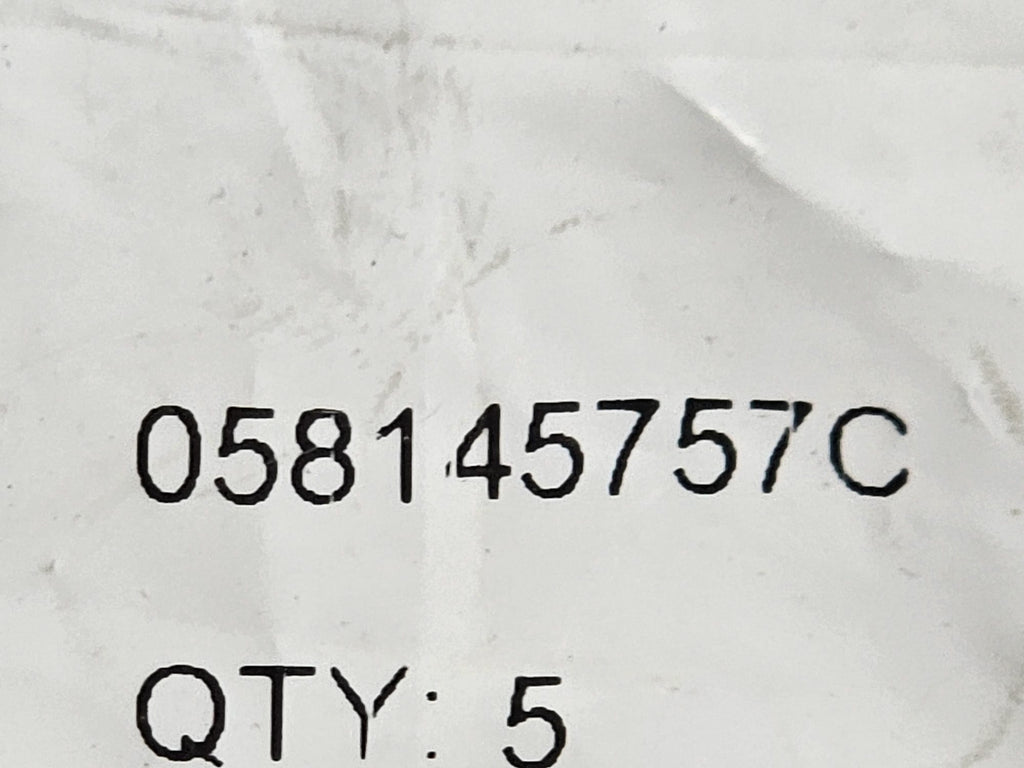 BENTLEY GASKET, OIL RETURN PIPE TO TURBO  058145757C