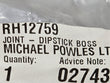 Load image into Gallery viewer, BENTLEY JOINT - DIPSTICK BOSS RH12759