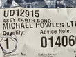 Load image into Gallery viewer, BENTLEY EARTH BOND ASSEMBLY UD12915