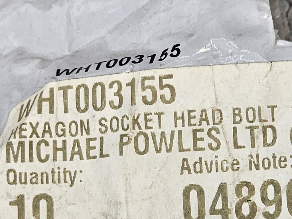 BENTLEY HEXAGON SOCKET HEAD BOLT WHT003155