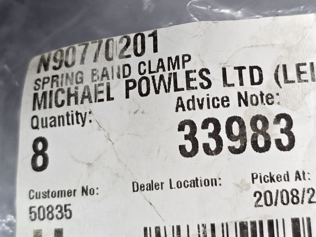 BENTLEY SPRING BAND CLAMP N90770201