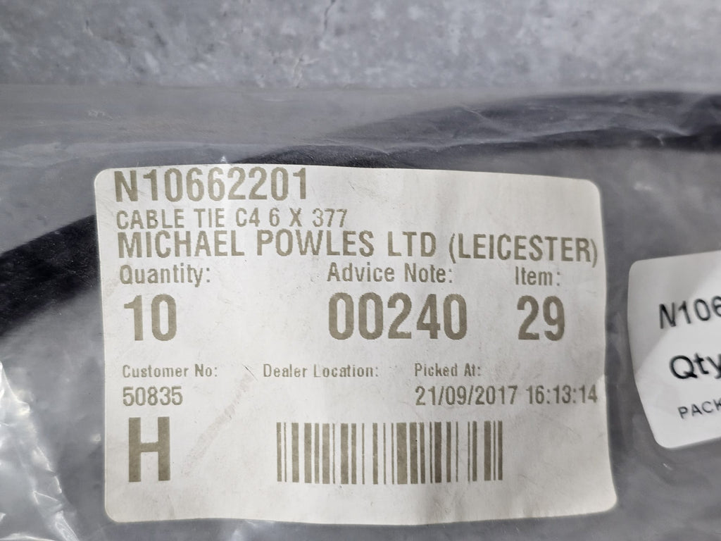 BENTLEY CABLE TIE D4 6X377 N10662201