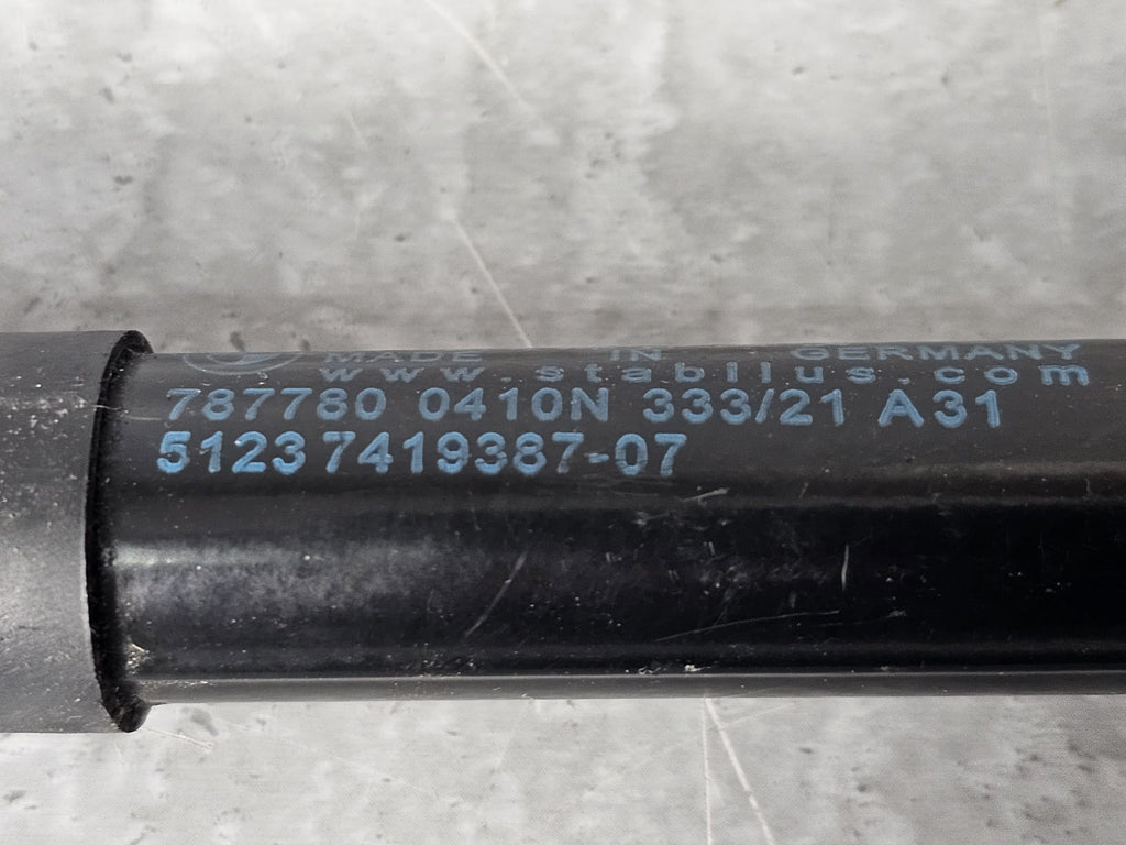 BMW 3 SERIES FRONT ENGINE HOOD BONNET GAS STRUT RIGHT LEFT N/O/S 7419387